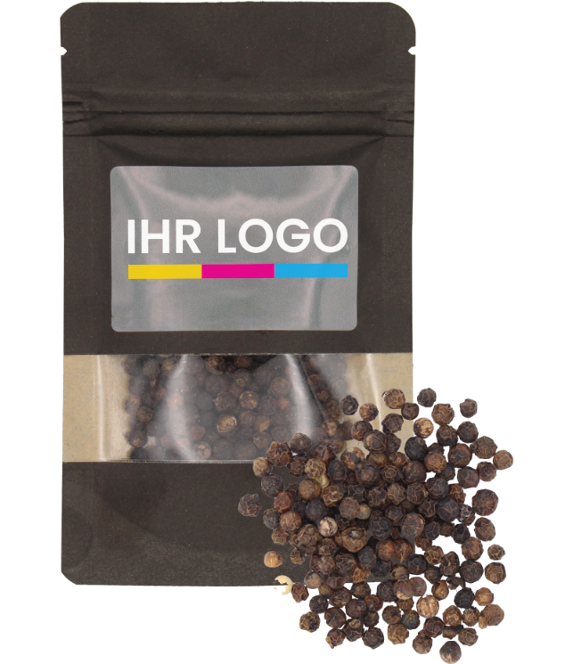 Black pepper in doypack small black