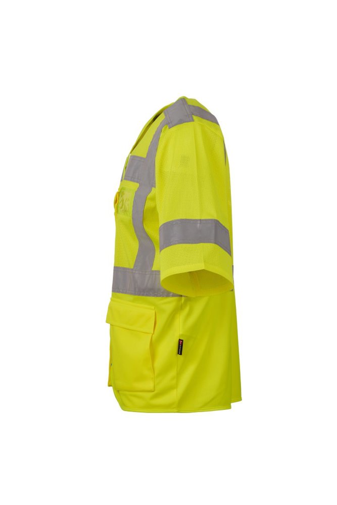 Exo Mesh fluorescent yellow M
