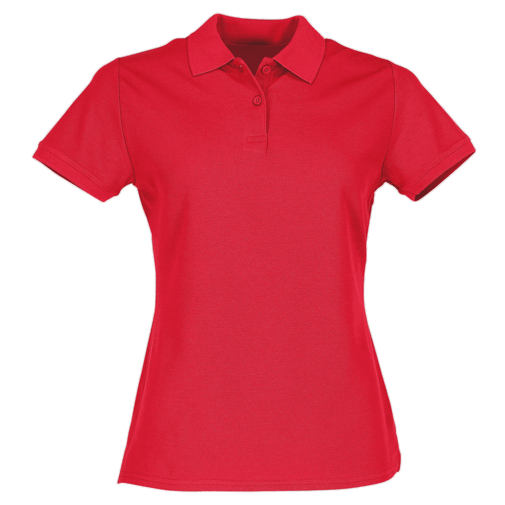 630300 - Dames premium polo - Rood