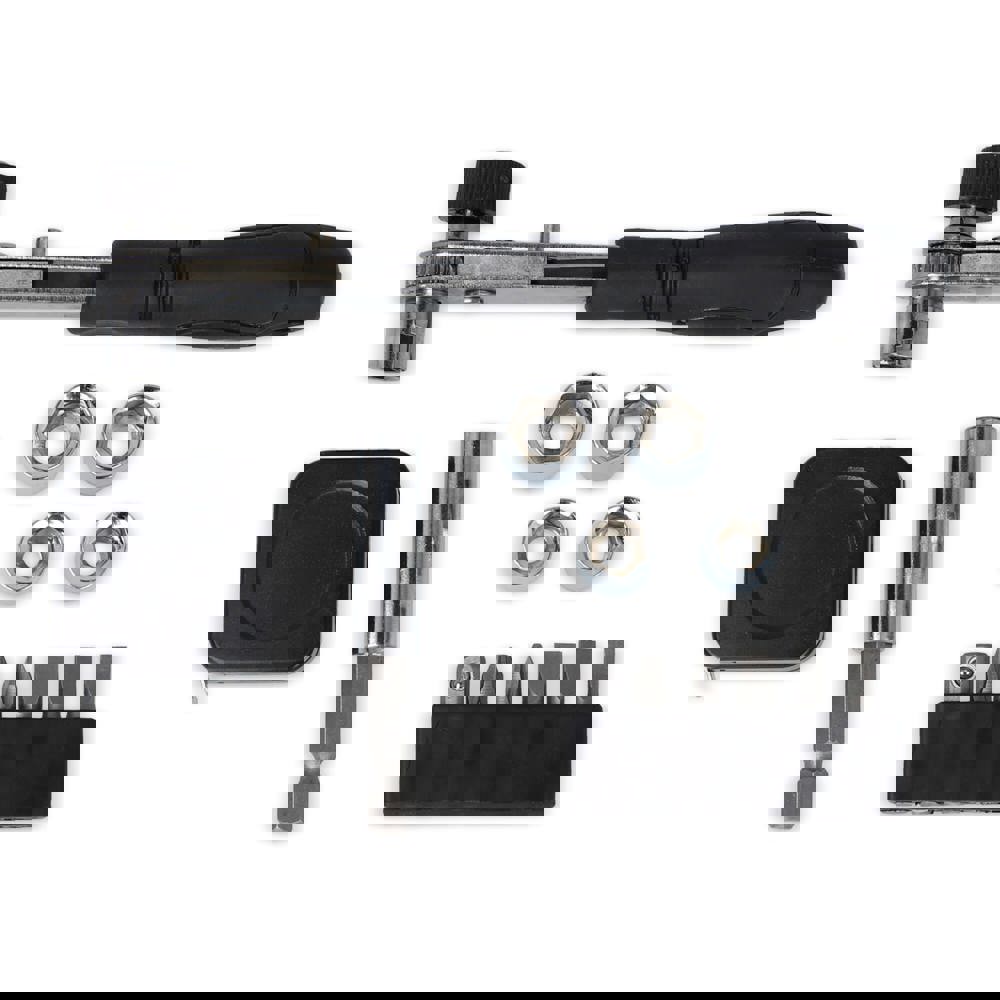 13-delige gereedschapsset in bamboe doos