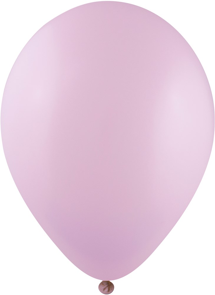 Ballonnen bedrukt 90/100 cm - Ø 35 cm - 12 inch - Roze Macaron (1231) (± PMS 196)