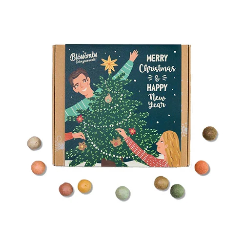 Giftbox Medium - 9 stuks - Kerst Thema