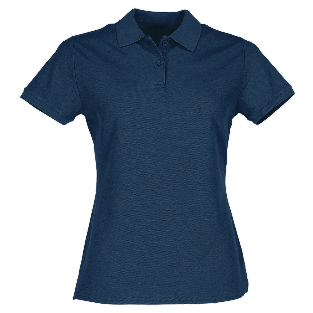 630300 - Dames premium polo - Marineblauw