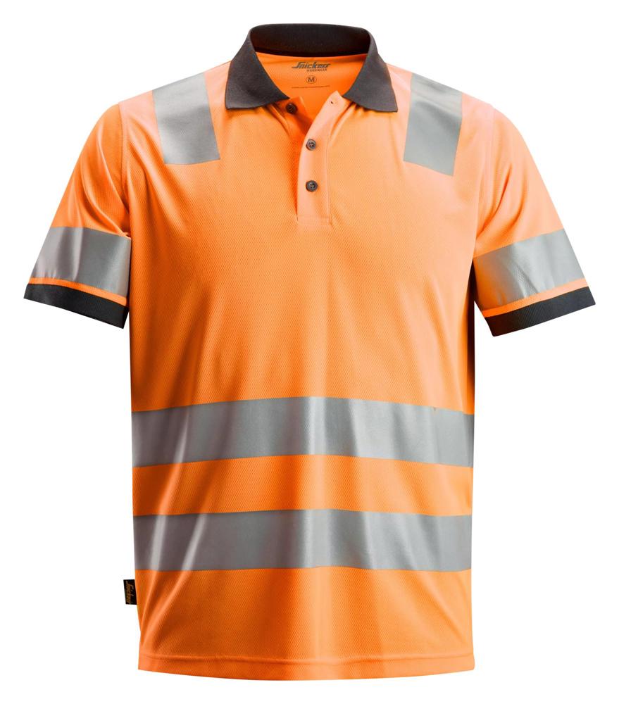 AllroundWork, High-Vis Polo Shirt Klasse 2