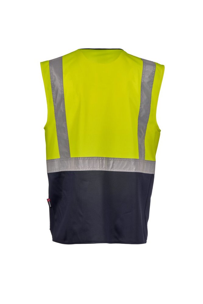 Extrovert fluorescent yellow/navy blue XS
