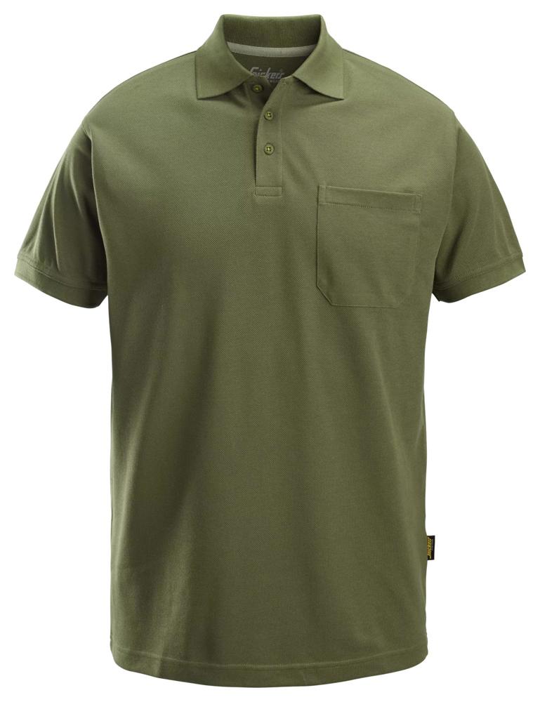 Classic Polo Shirt - Khaki Groen, (3100)