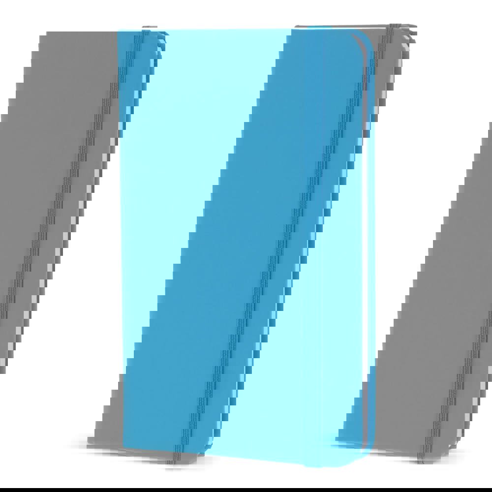 A6-notitieboek van PU - lichtblauw