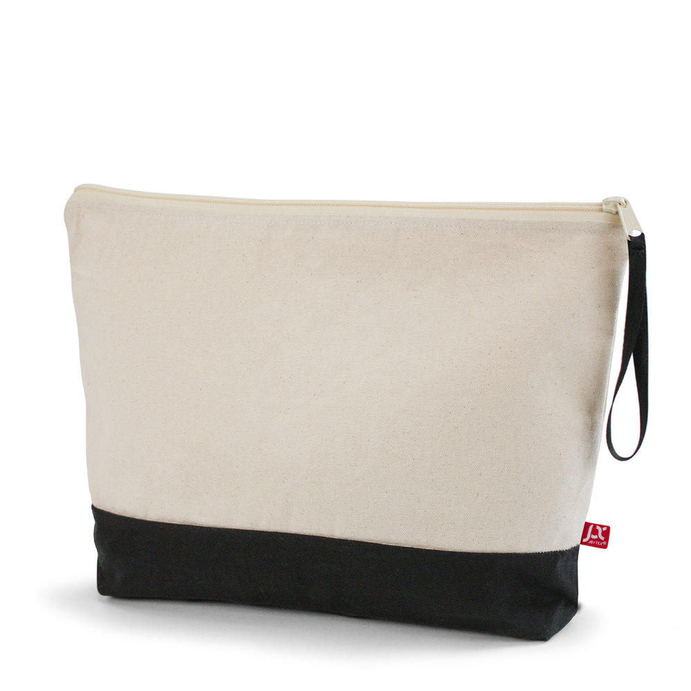 HEIDELBERG – Canvas etui met contrastbodem en polsband