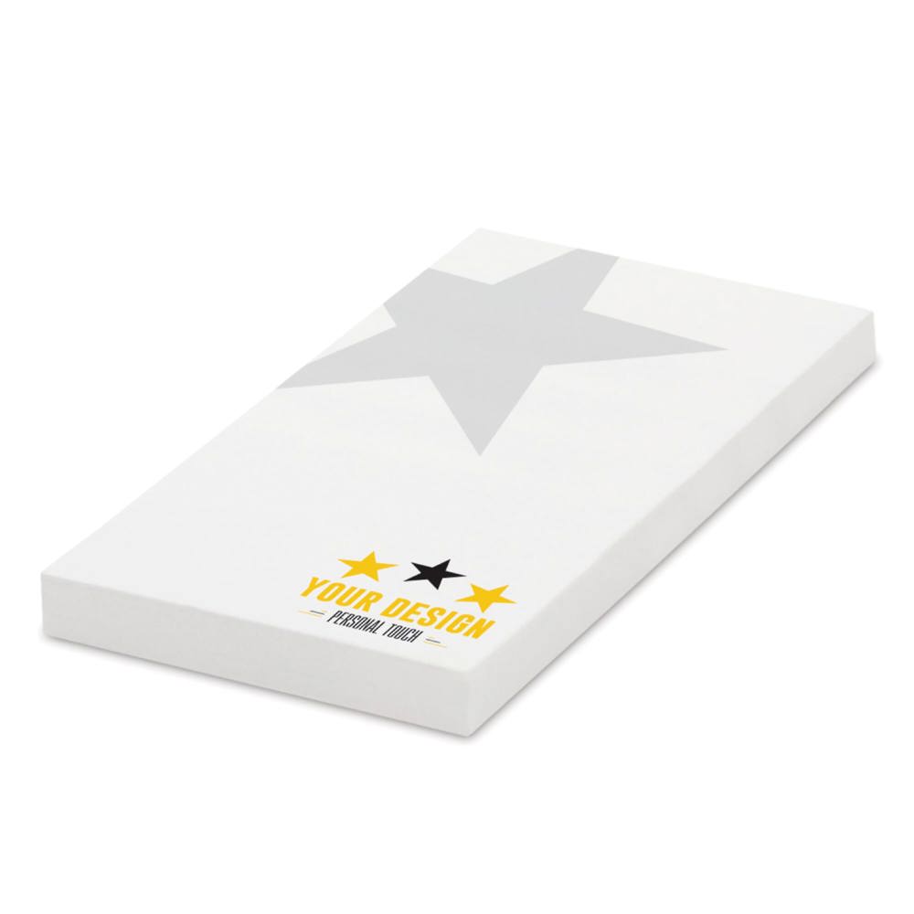 100, adhesive notes, 50x72mm, full-colour