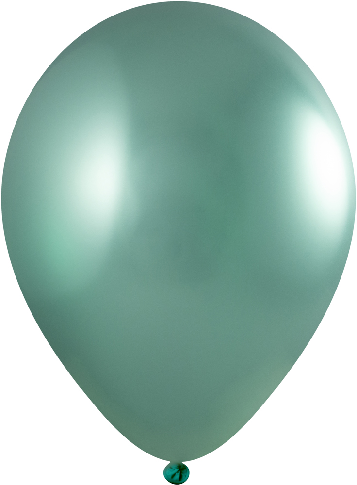 Ballonnen bedrukt 90/100 cm - Ø 35 cm - 12 inch - Groen Chroom (4760) (± PMS 8281)