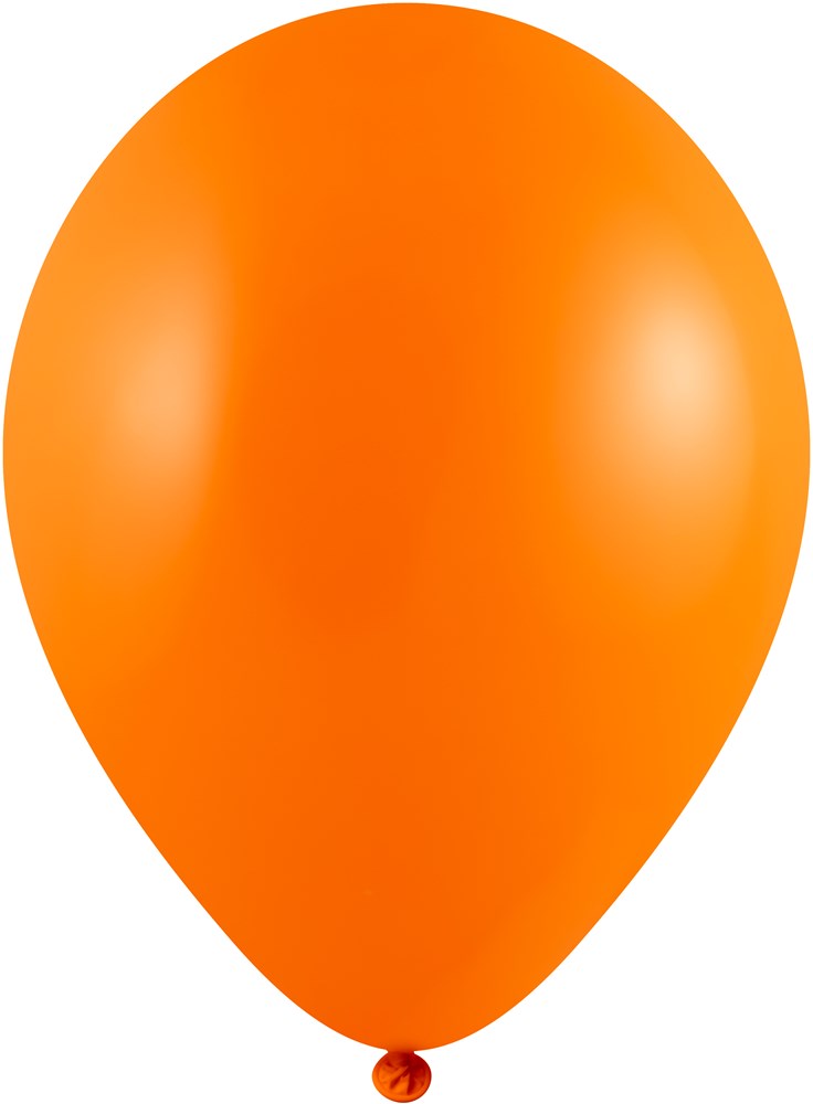 Ballonnen bedrukt 85/95 cm - Ø 33 cm - 11 inch - Oranje (1120) Pastel (± PMS 1585)