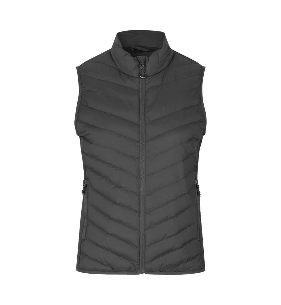 Bodywarmer | stretch | dames - Silver grey (C-265)