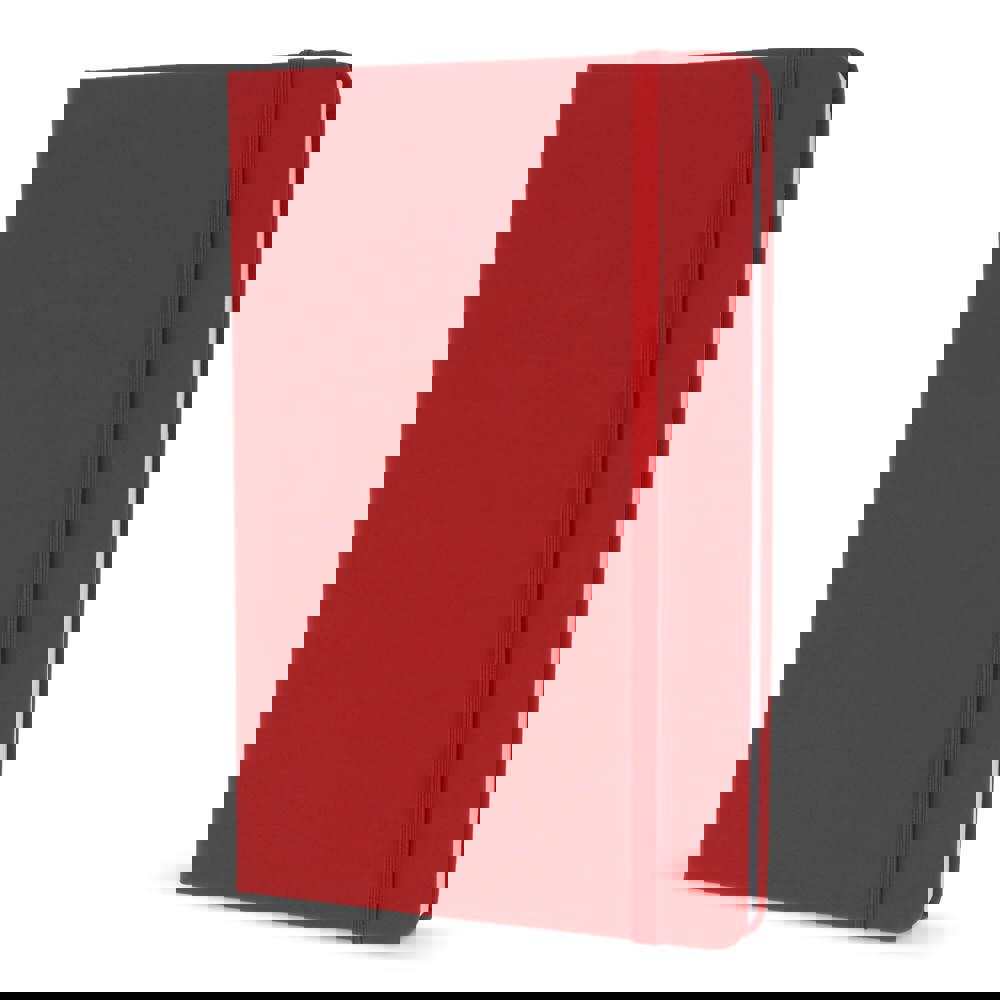 A5-notitieboek van PU - rood