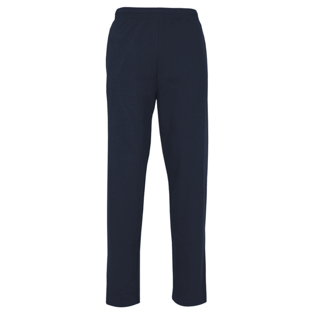 640380 - Lichtgewicht joggingbroek met open zoom - diep marineblauw