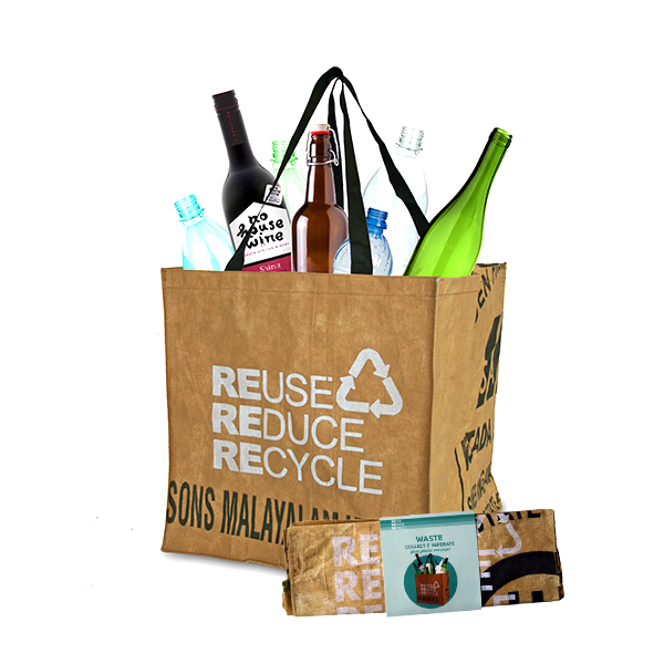 Afvalscheidings tas super groot 35x35x35cm