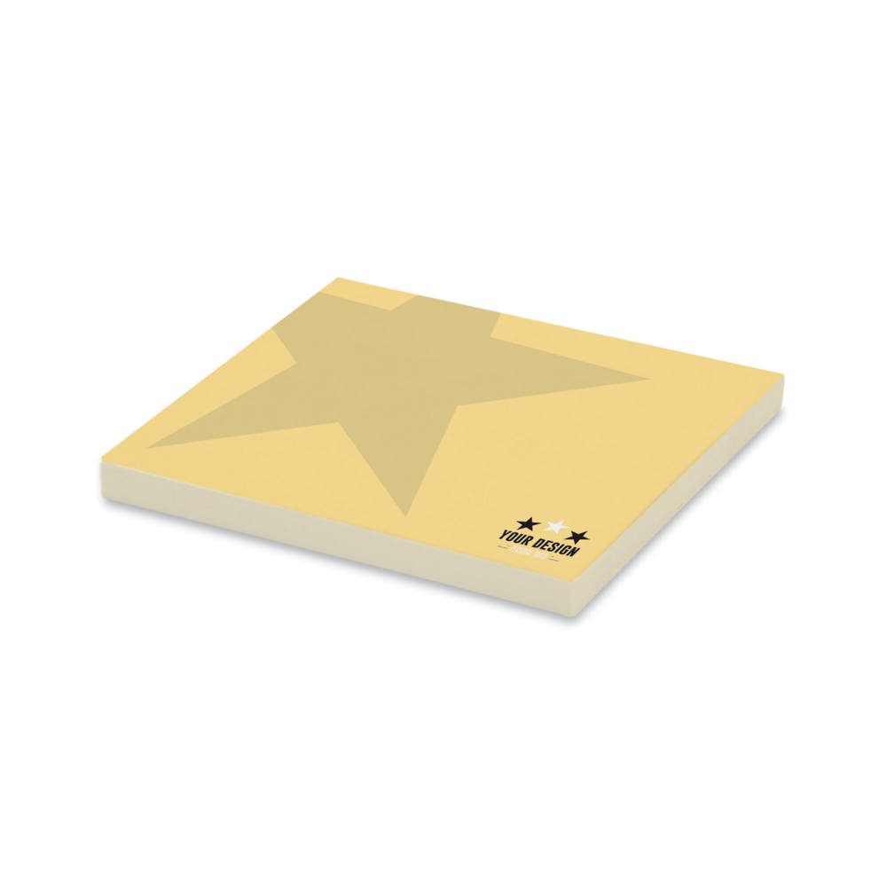 100 adhesive notes, 72x72mm, full-colour