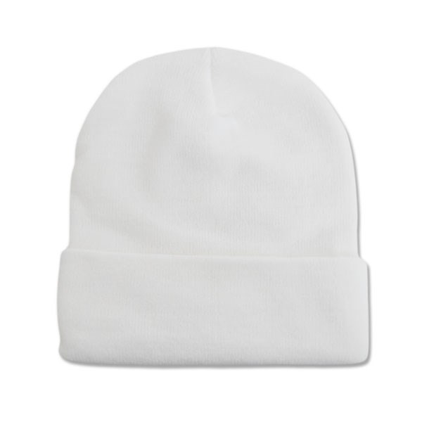 Acrylic Muts met omslag (4243) - Wit