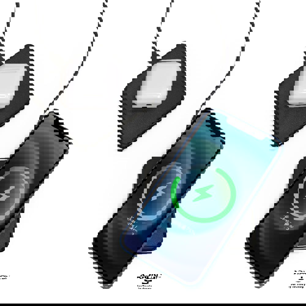 2259 | Xoopar Iné Wireless Fast Charger - Recycled Leather 15W