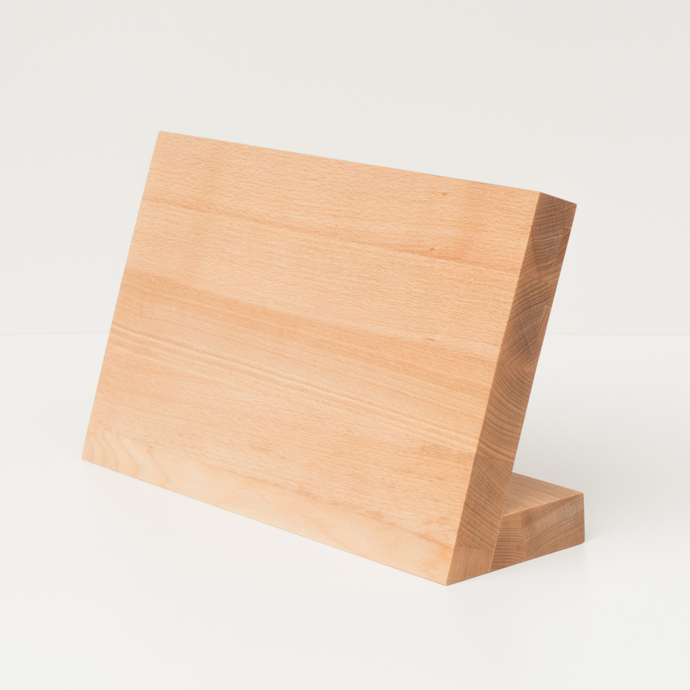 7 Knives block 375x100x210 beech hard wax