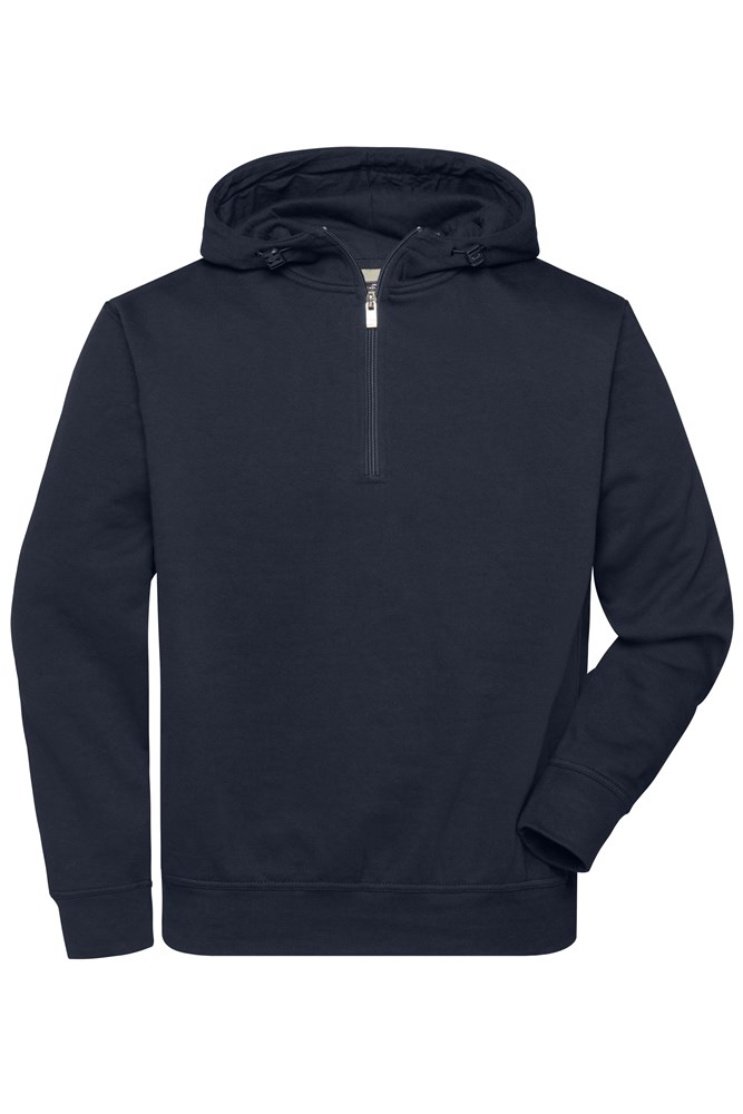 BIO Workwear Half-Zip Hoody OCS Blended - Navy (ca. Pantone 296C)