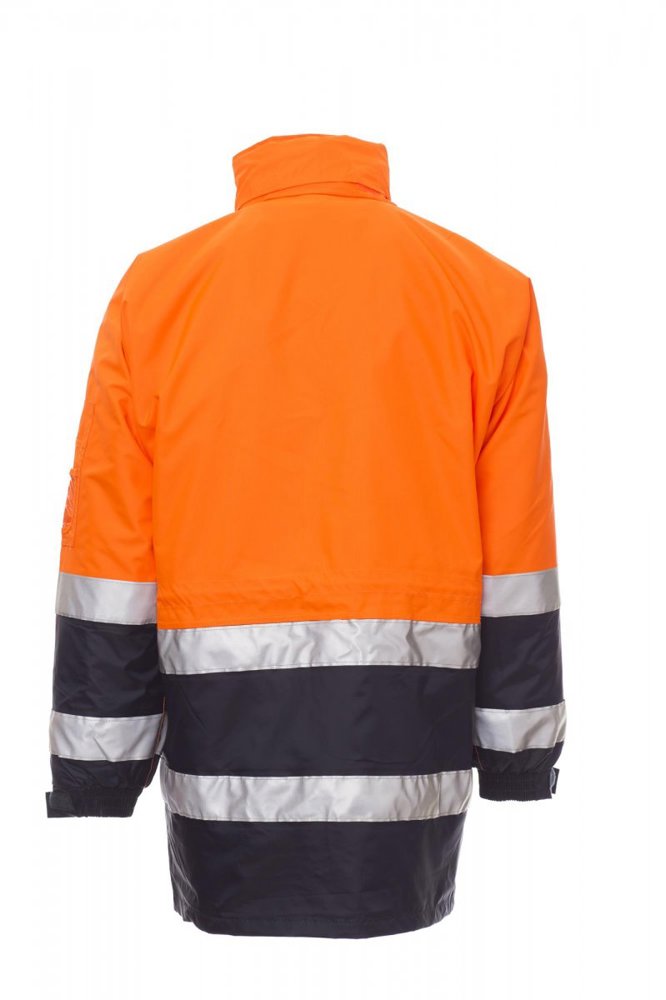 Security fluorescent orange/navy blue M