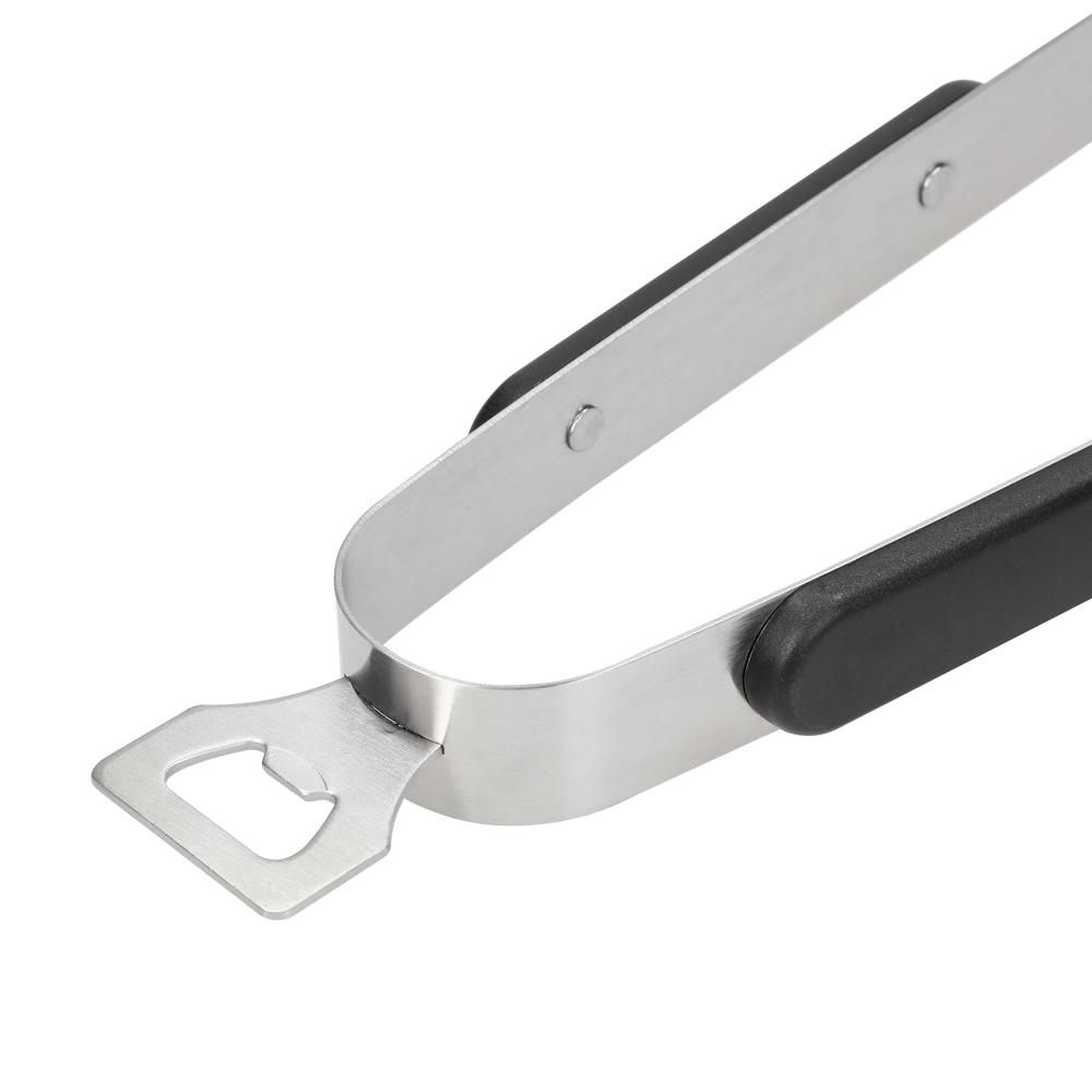 Barbecue tongs with bottle opener "Opener", 35 cm