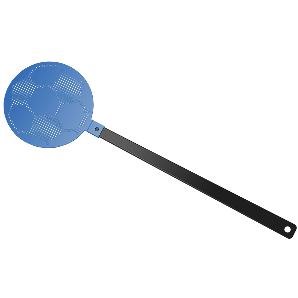 Fly swatter "soccer" - black/blue