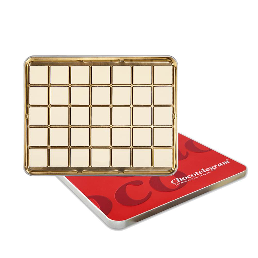 ChocoFoto 35 chocolaatjes in luxe tin