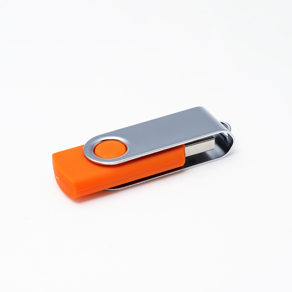 USB Flash Drive New York - orange transparent