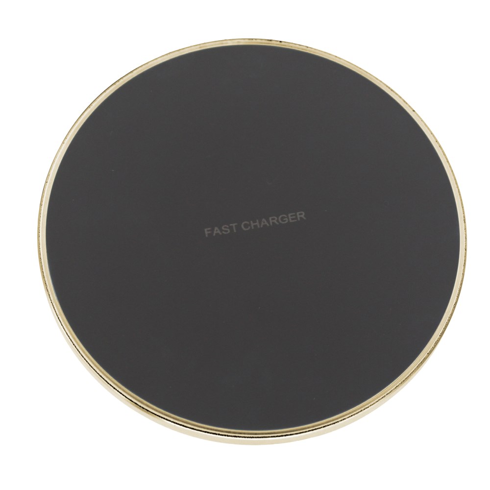 "Wireless Charger Metal 10W" inductielader - Goud