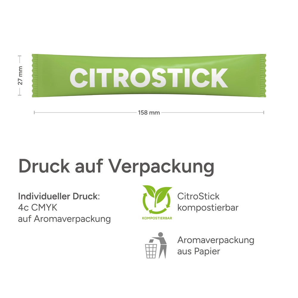 Bio LemonStick - Hete Citroen - Individueel Design