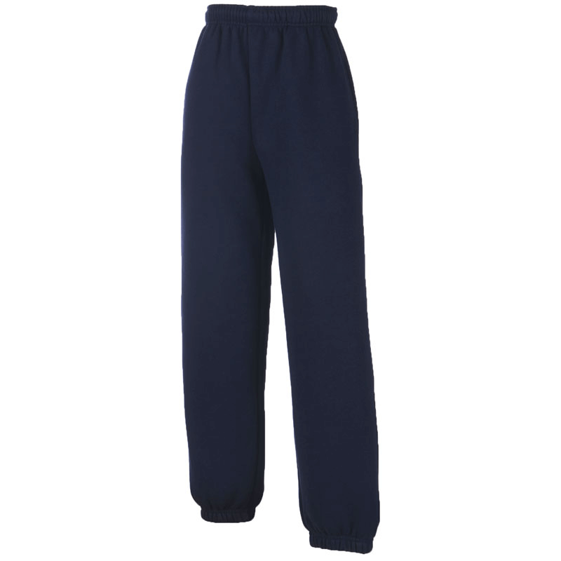 640510 - Kids klassieke joggingbroek met elastische manchetten