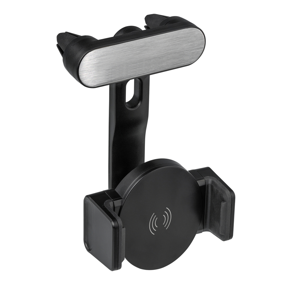 Draadloos oplaadstation voor in de auto REEVES-FREDERICTON - zwart / zilver