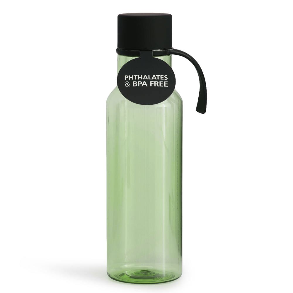 Sagaform Water Bottle 600ml - Transparent green