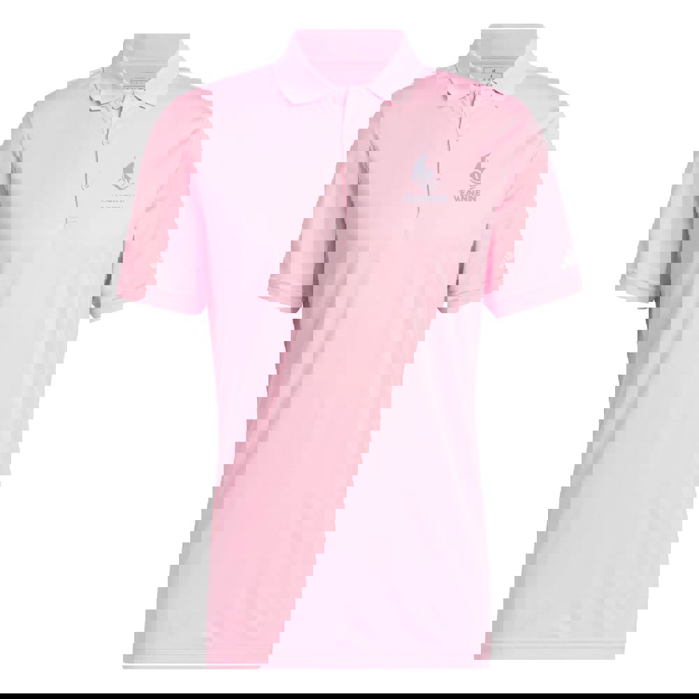 Adidas polo heren - Lichtroze