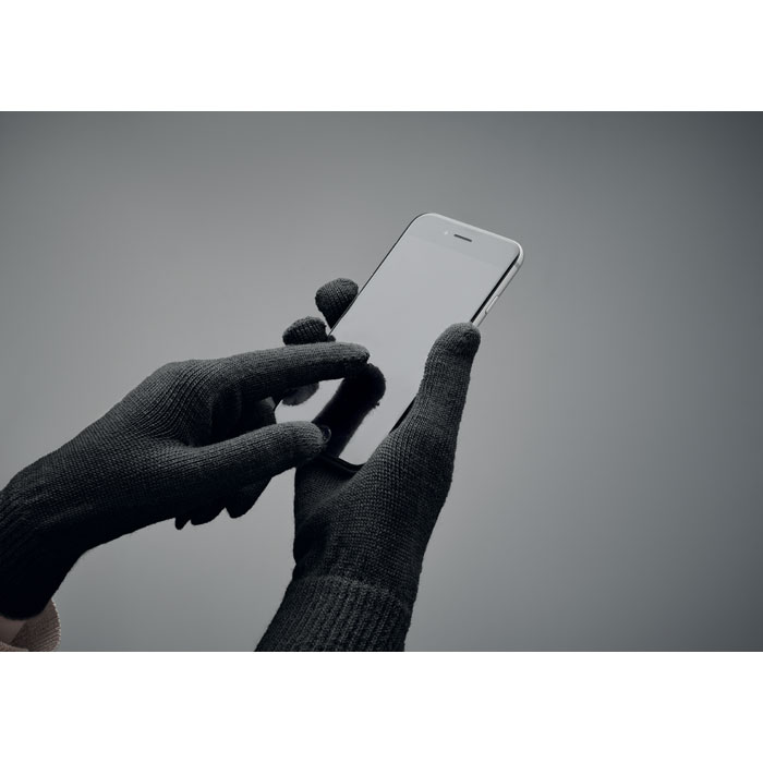 HANDNIT - Gebreide handschoenen van RPET