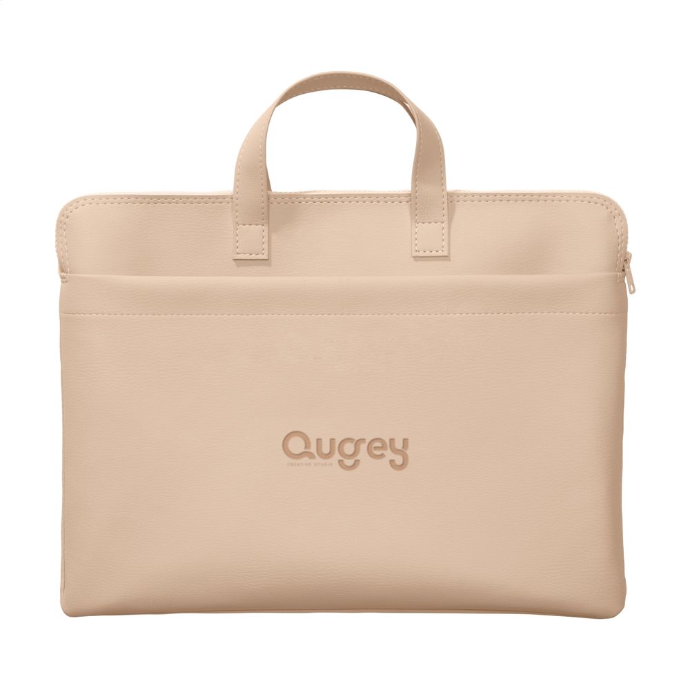 Apple Leather Laptop Bag 15/16" - Beige