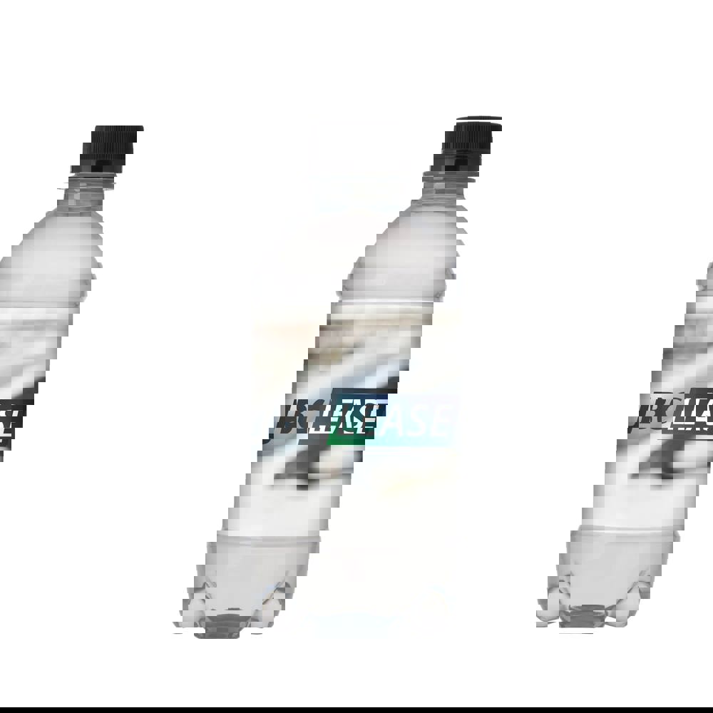 Bronwater 330 ml met draaidop - Zwart