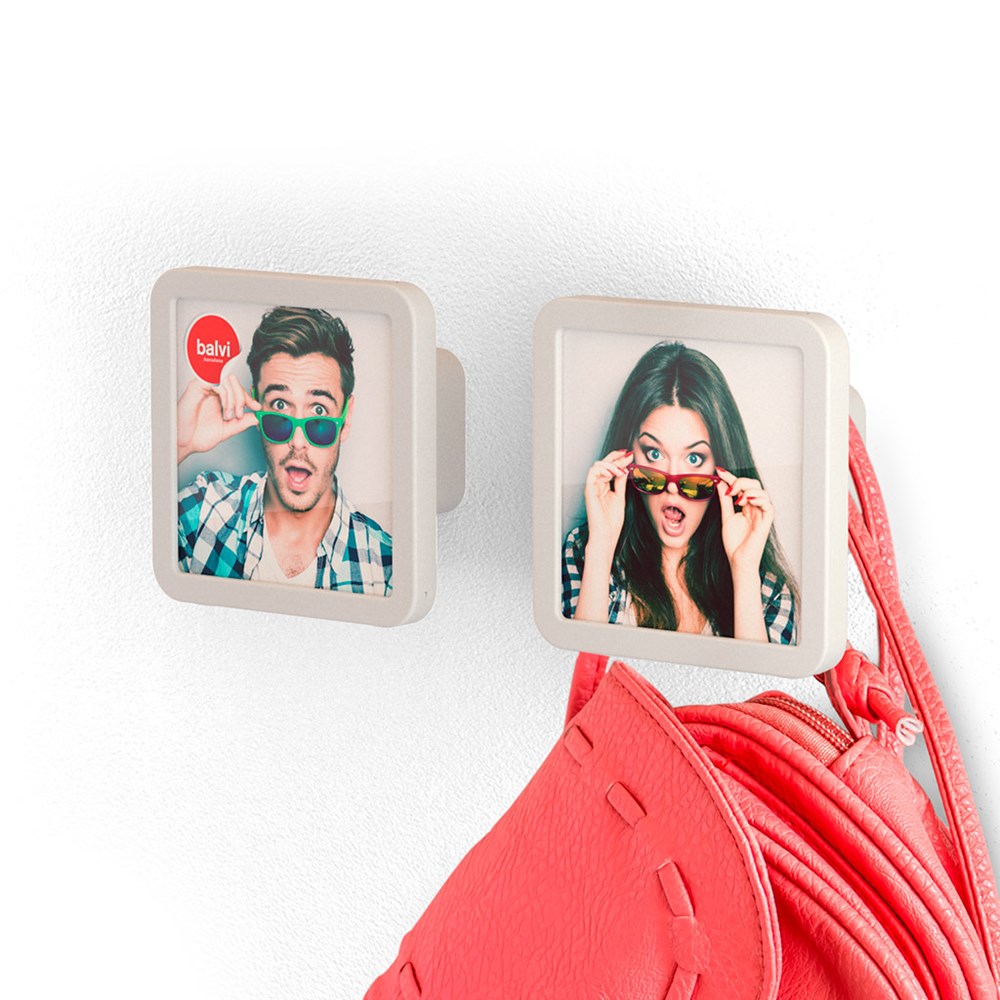 Balvi -  Kapstok,Klick,x2,wit,ABS