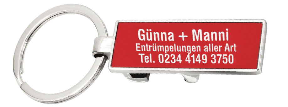 CASA sleutelhanger - Rood