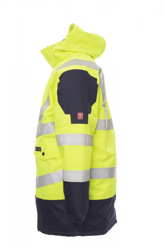 Shield fluorescent yellow/navy blue M