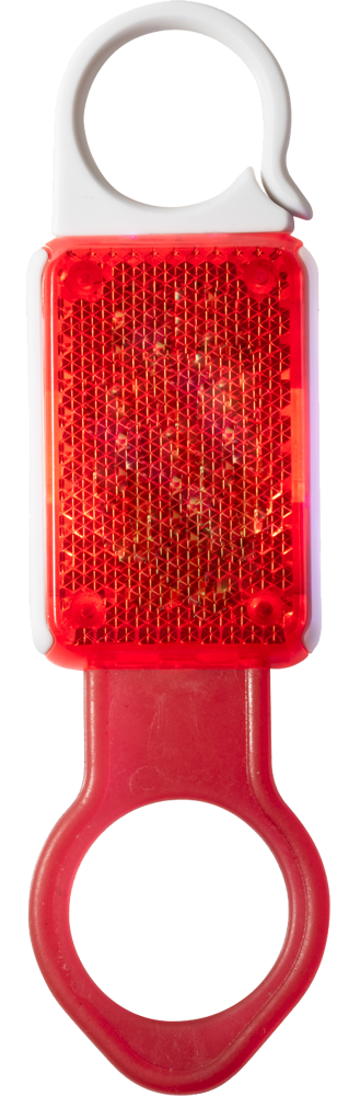 Reflecterende bidonhouder REFLEKTI - Rood