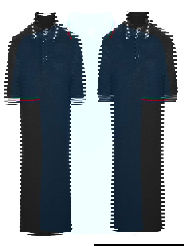 BS Italy Polo, 200gr/m2, 100% Katoen - Navy (PMS 5395C)