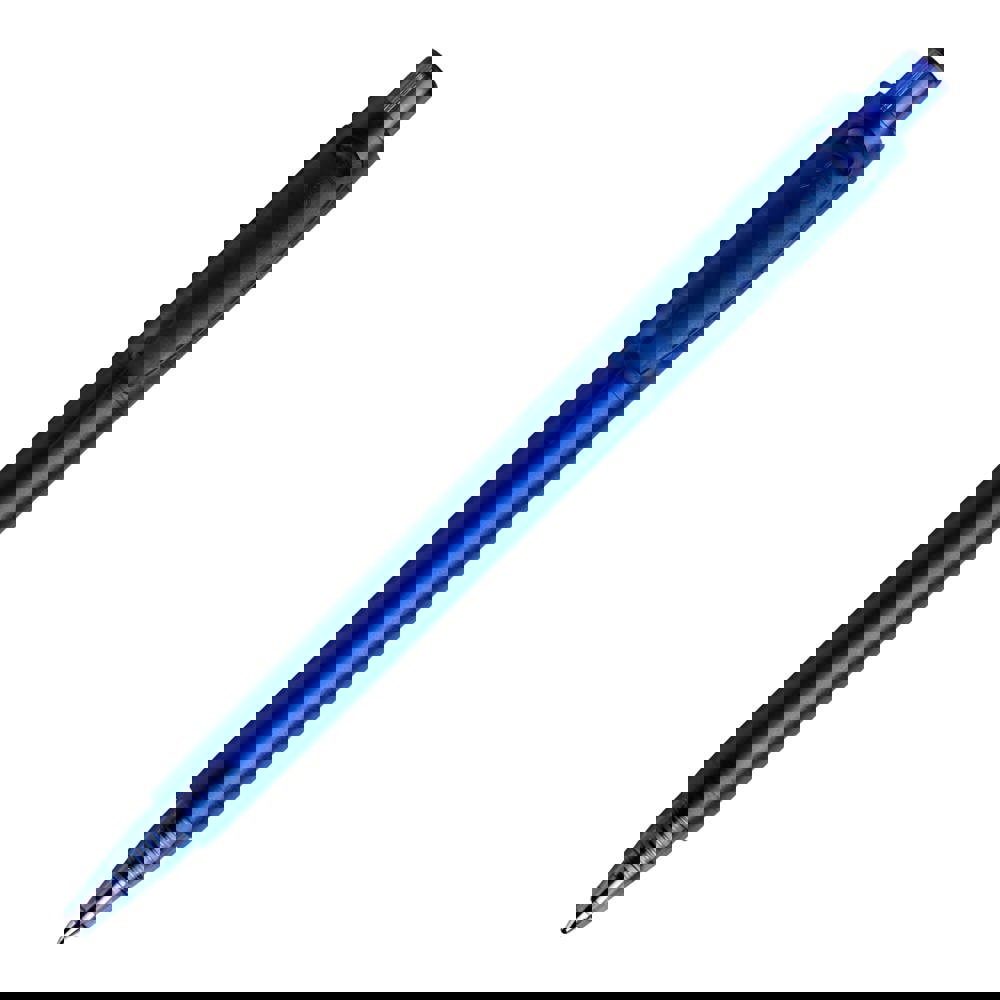 Balpen Baron '03 Happy Frosty - Transparant / Donkerblauw