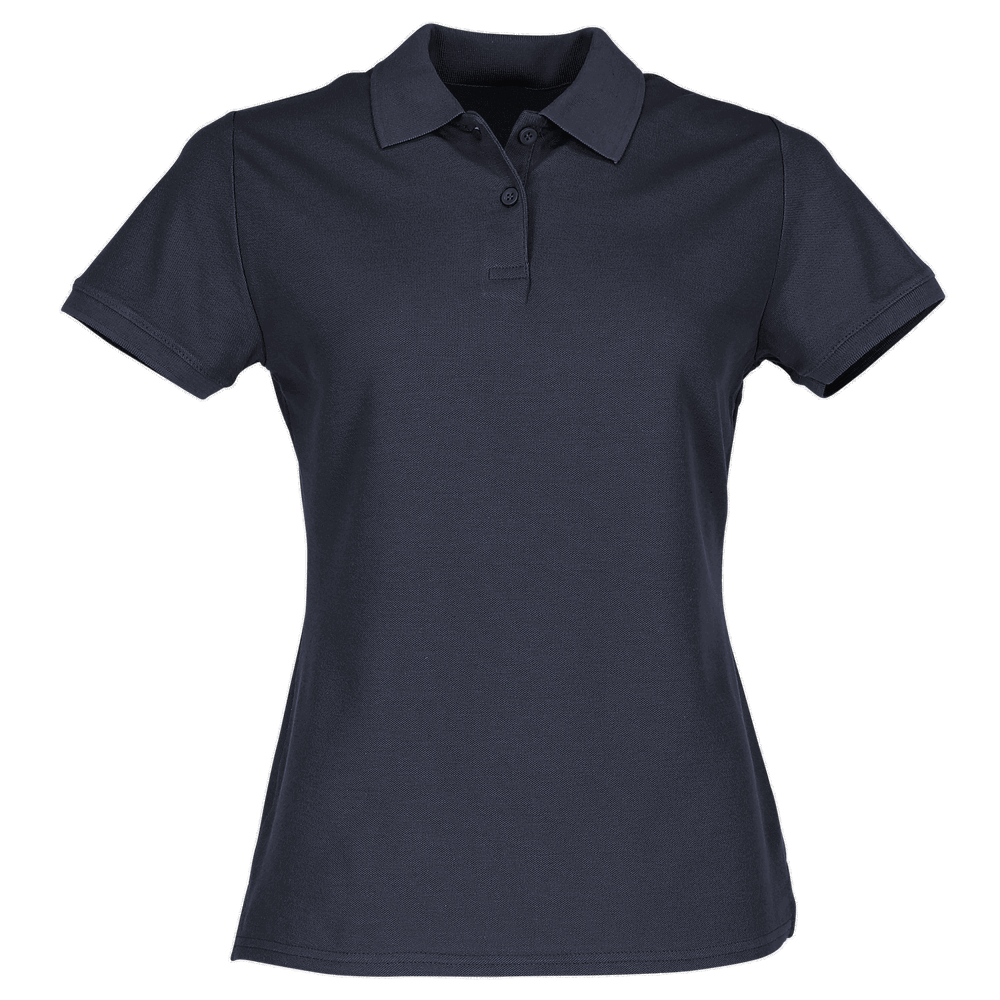 630300 - Dames premium polo - diep marineblauw