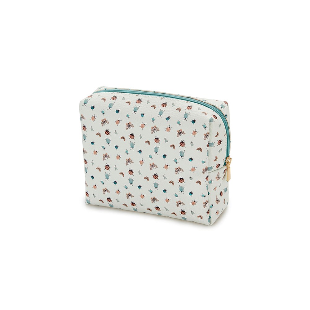 Balvi -  Beauty case,Bugs,groen,plastic