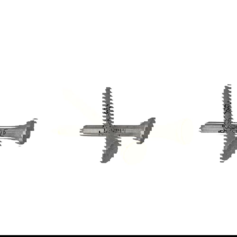 Bamboe houten tee 70 mm - Zilver