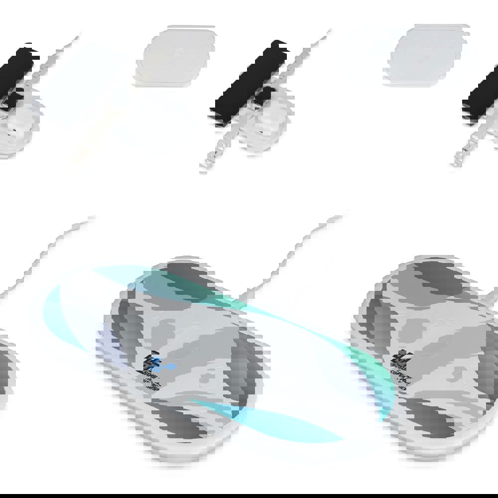 3-in-1 Draadloze Oplader 15 W, Smartphone / Apple Watch / AirPod