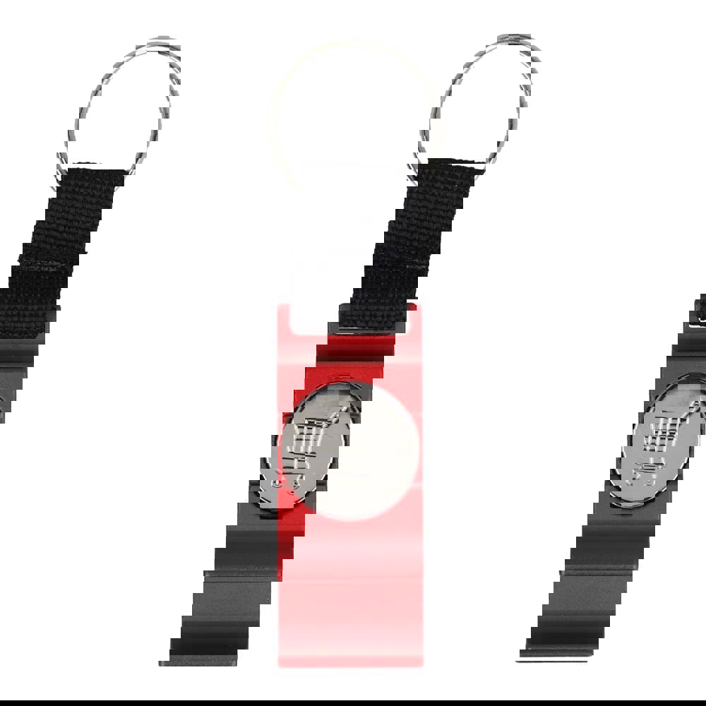 3-in-1 flesopener sleutelhanger - Rood