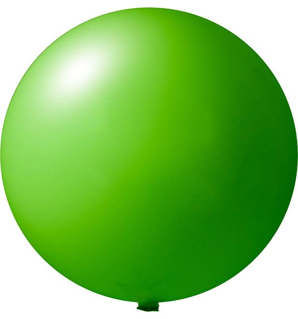 Giant balloons printed 350 cm Ø 120 cm - Light green (4461) Pastel (± PMS 360)